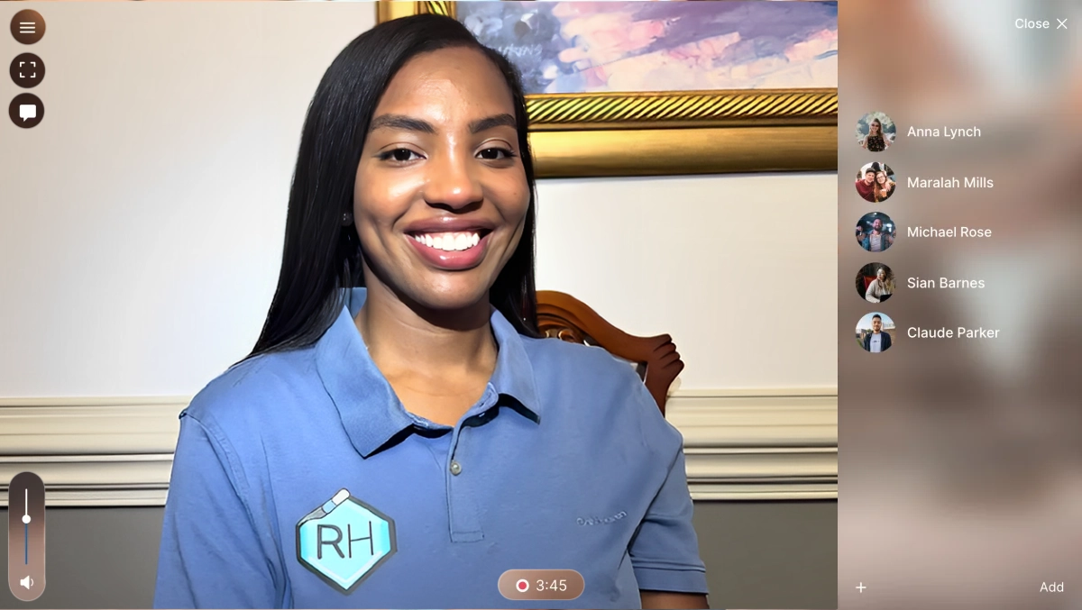 Patient having a telehealth consultation with a Restore Health medical professional